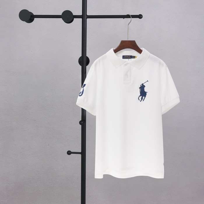27972822 Chest Large logo embroidered polo shirt 5 colors