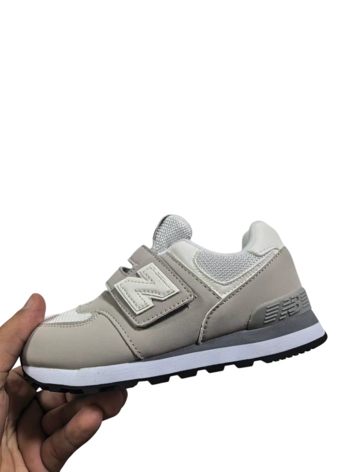 NB574 Hook & Loop With Hi-Poly Insole Shoes for Kids 20 colors 28998856