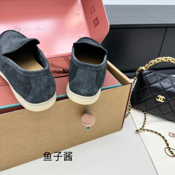 1:1 quality version Summer Walk Double-Layer Cowhide Flat Shoes 15 colors 28700726