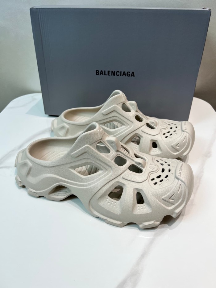 1:1 quality version HD Mule Backless Slip-On Cutout Shoes 5 colors 29027289