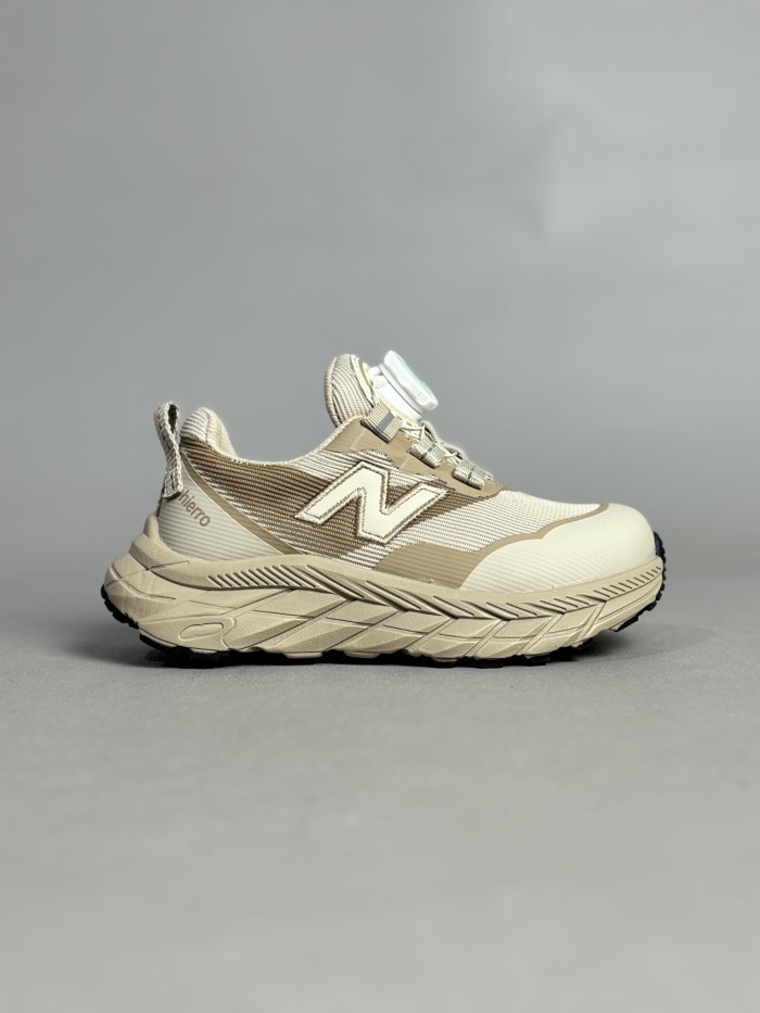 N-logo Rotary Buckle Breathable Mesh Outdoor Sneakers for Kids 4 colors 28997958