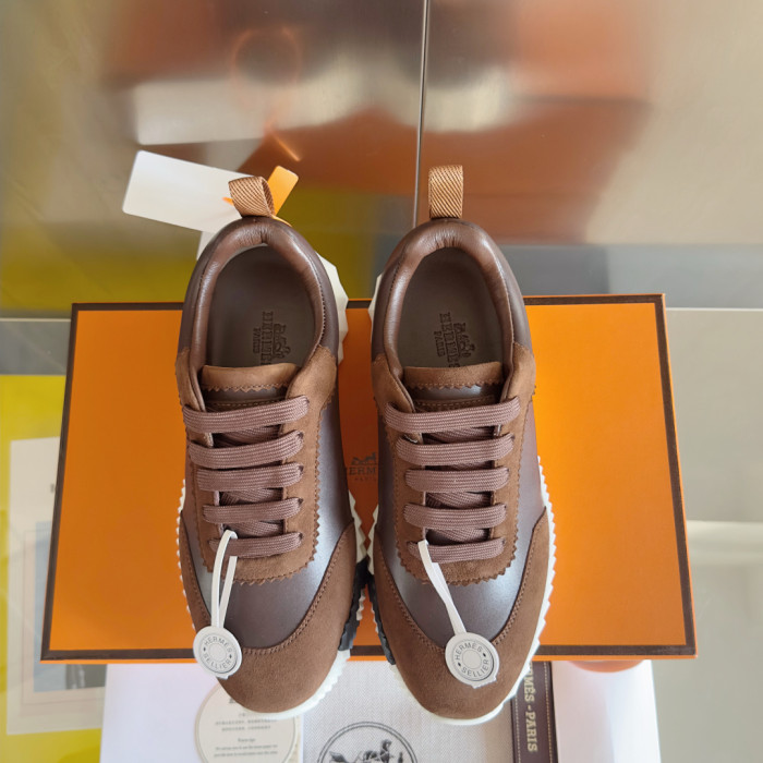 [plus-size shoes]Bouncing Genuine Leather Couple Style Sneakers 14 colors 29085445