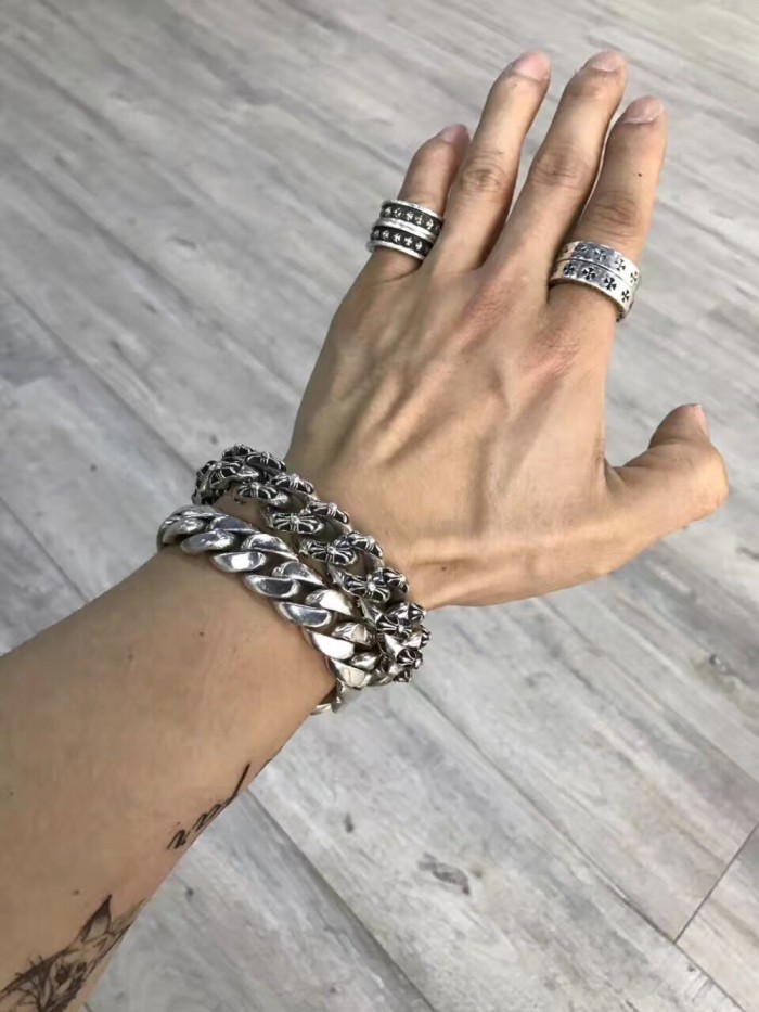 Chunky Crucifix Bracelet