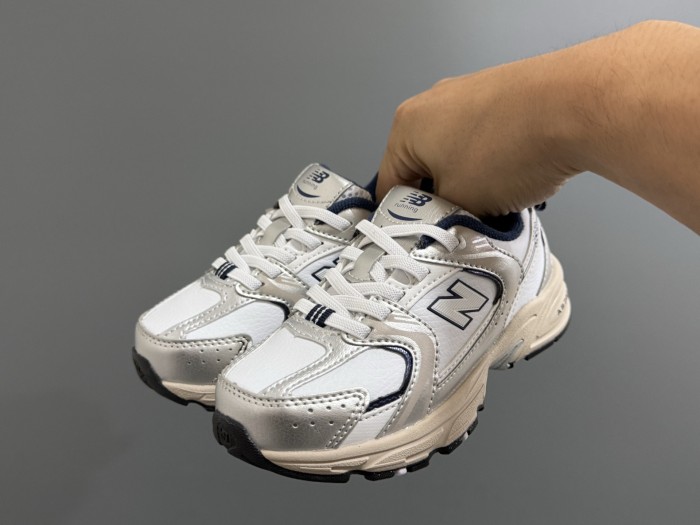 530 Leather Upper Elastic Band Dad Shoes for Kids 4 colors 28998742
