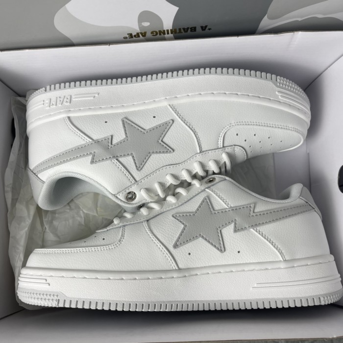 1:1 quality version Gray Lightning Stars Low Top Board Shoes