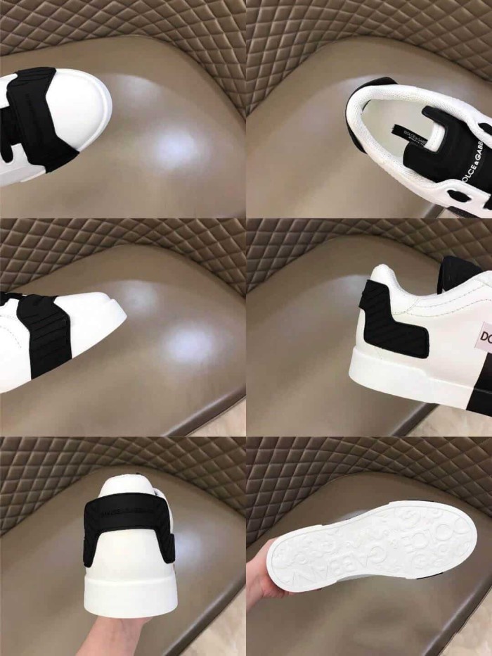 DOLCE    G@BB@N@ LOGO LOW-TOP SNEAKERS   DG93