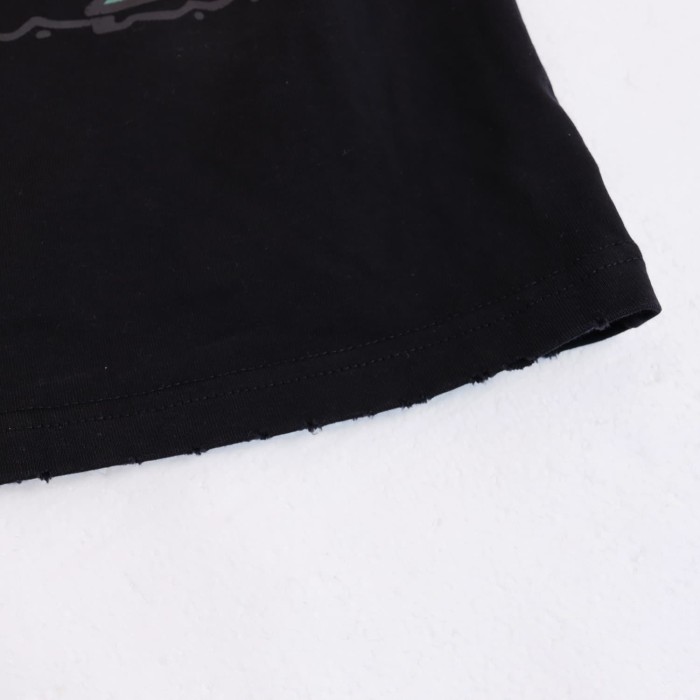 Absurd Cartoon Print Washed Version Tee 2 colors 28758556