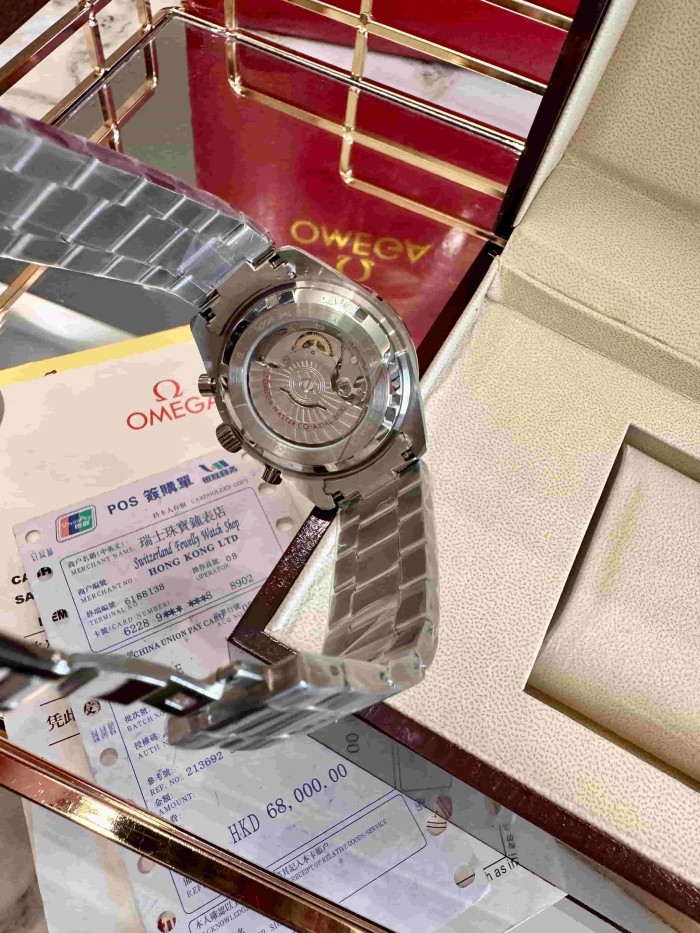 1:1 quality version Speedmaster Series Black Dial Stainless Steel Strap Mechanical Movement Watch【Dial diameter：43mm】28877847
