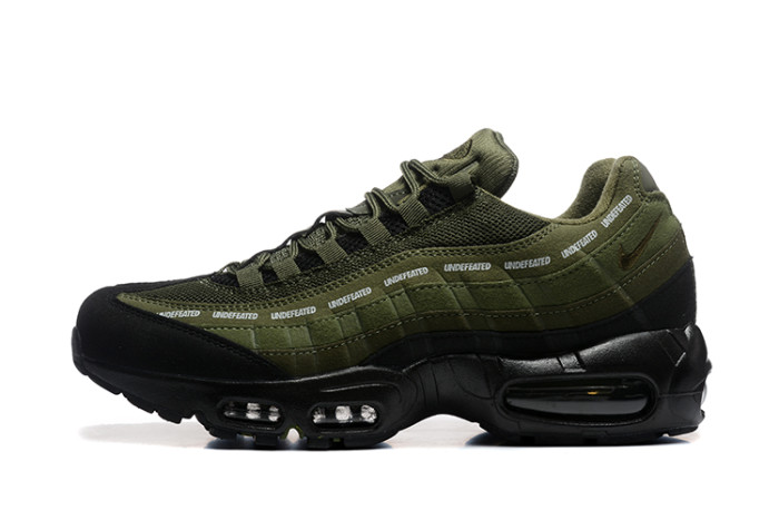 [plus-size shoes]Air Max 95 x Undefeated Olive Black  Air Cushion Running Shoes 29043573