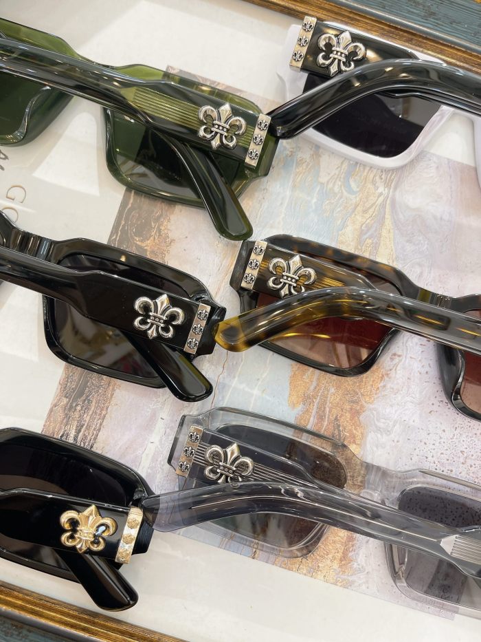 1:1 quality version Chunky Legs Narrow Frame Vintage Glasses 6 colors