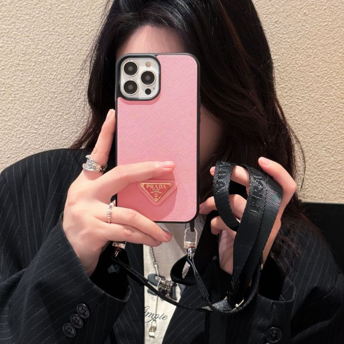 Cross Pattern Slanting Pure Color Phone Case 6 colors 28653780