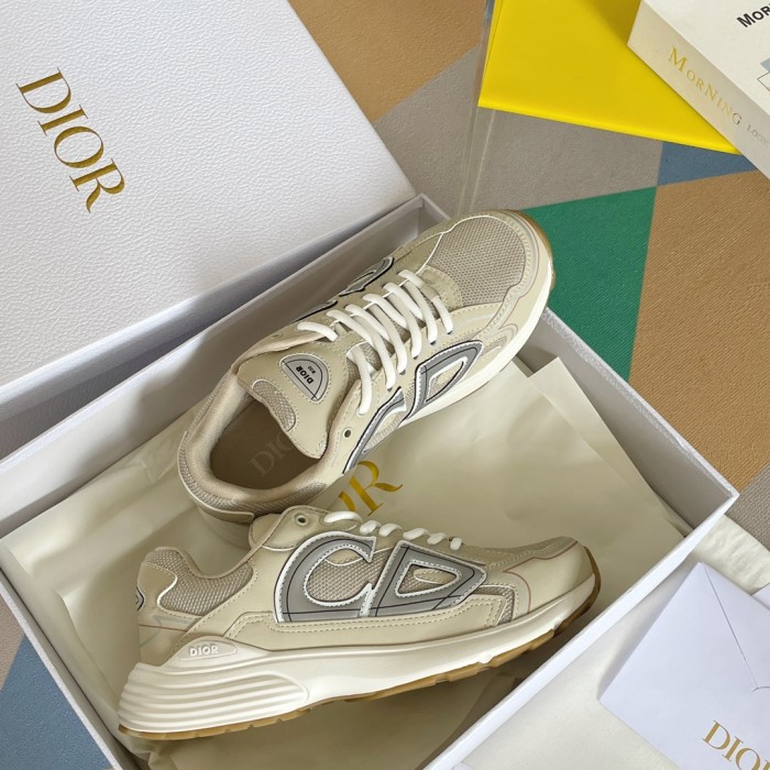 1:1 quality version Leather and mesh fabric patchwork reflective sneakers 35 colors 27736899