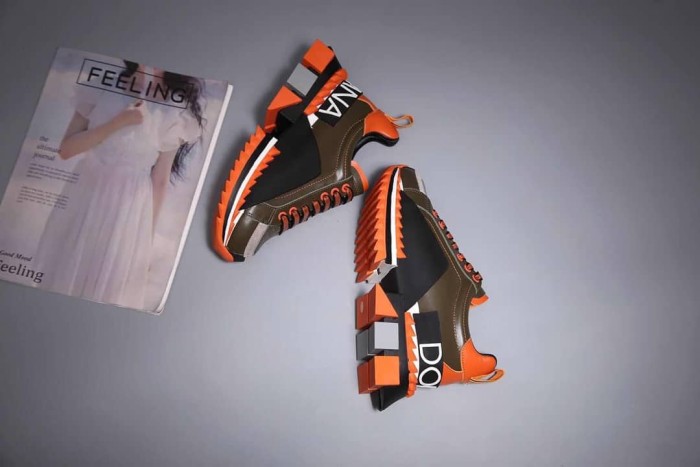 DOLCE    G@BB@N@ SUPER QUEEN MULTICOLOR SNEAKERS   DG34