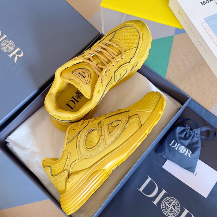 1:1 quality version  St0ne x Di0r Co-branded Compass Embroidered B30 Mesh Sneakers 6 colors