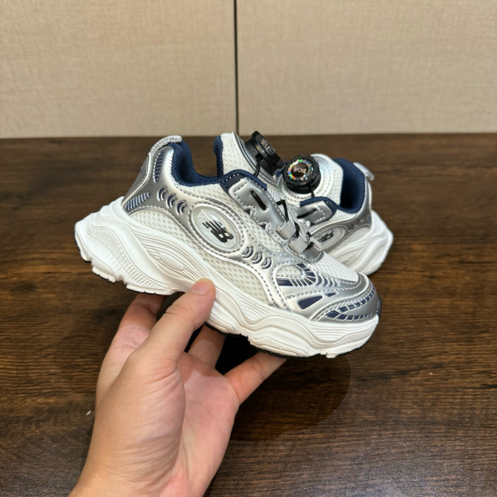 Mesh Rotating Button Dad Shoes Running Shoes for Kids 4 colors 29018042