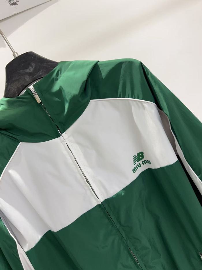 1:1 quality version Co-branded NB Colorblock Hooded Sports Windbreaker Jacket 29069102