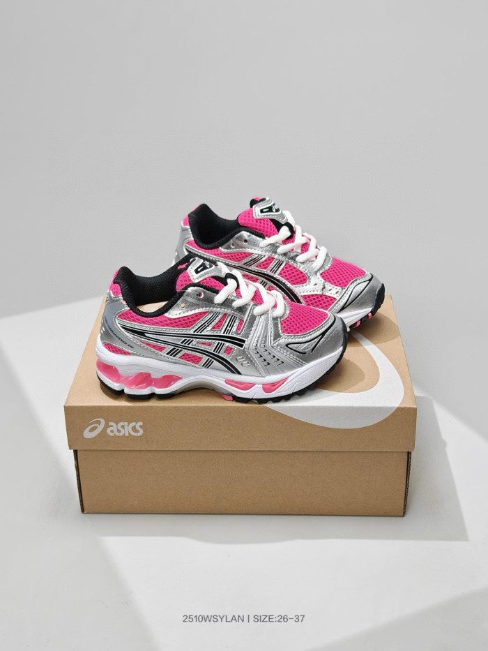 AC Gel-Kayano 14 Lace-up Running Shoes for Kids 9 colors 29001621