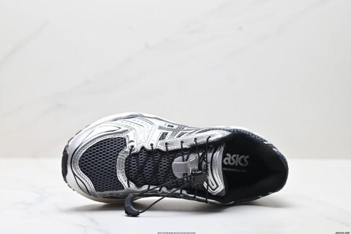 AC Gel-Kayano 14 Black and Silver Two-Tone Shoes 28441120