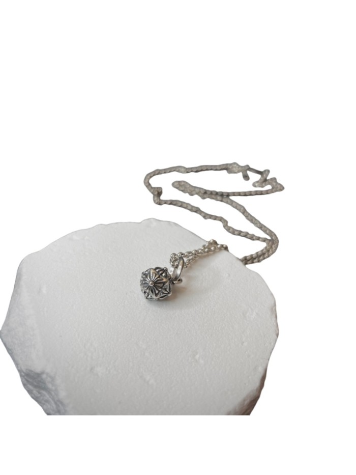 28203329 Six-character Cross Pendant Necklace