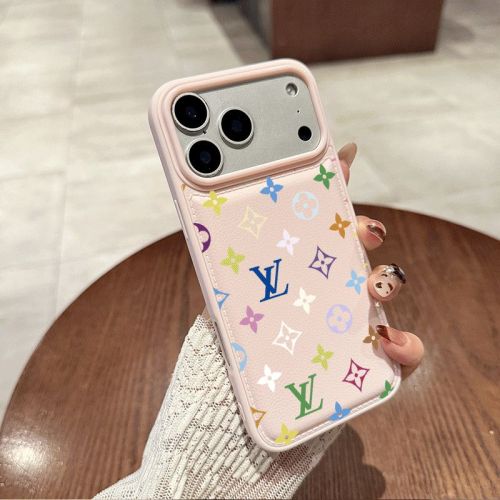 [buy more save more]Colorful Logo Printed Leather Pattern Phone Case 7 colors 28758648