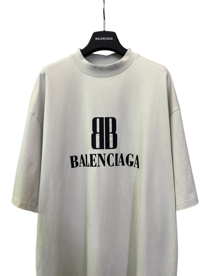 1:1 quality version Double B Logo Printed Tee 28903004
