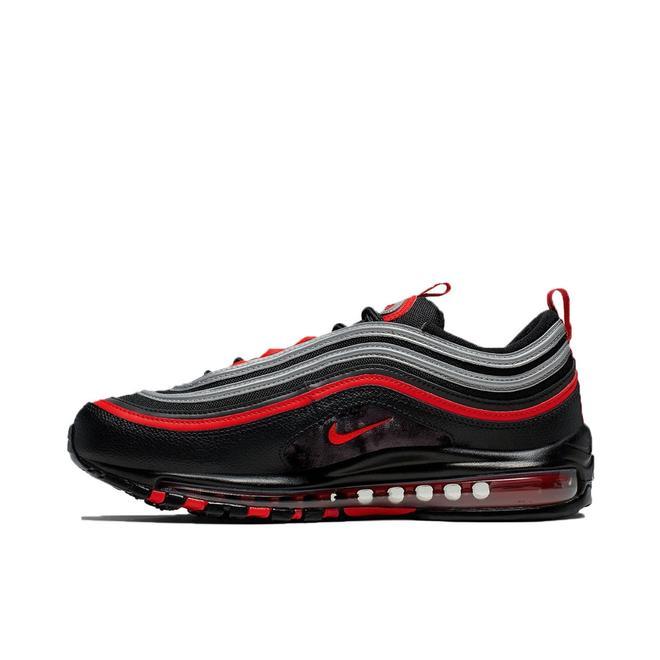 Air Max 97 Black Red Silver Reflective Strip Full-Length  Air Cushion Sneakers 29064400
