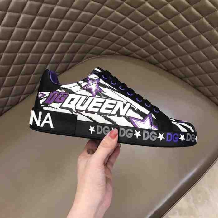 DOLCE    G@BB@N@ PORTOFINO JUNGLE SPORT SNEAKERS   DG89