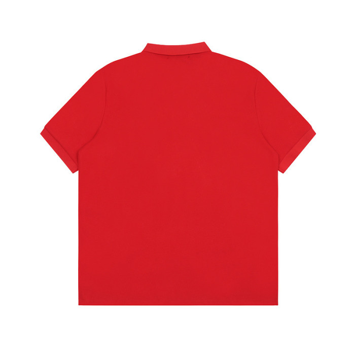 27972788 Classic embroidered logo lapel polo shirt 12 colors