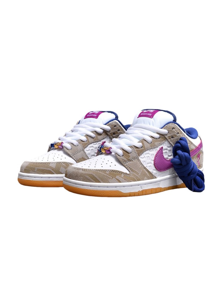 [plus-size shoes] Rayssa Leal x N*ke Dunk SB  Pure Platinum and Vivid Purple” 28628152