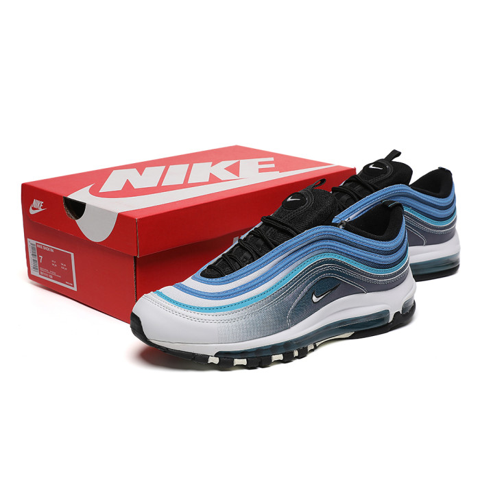 Air Max 97 Gradient Ombre Wave Line Bullet-Shaped Air Cushion Sneakers 2 colors 29064388