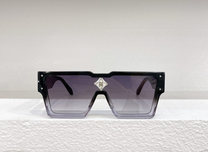 1:1 quality version Diamonds Large Square Frame Sun Protection Glasses 7 colors
