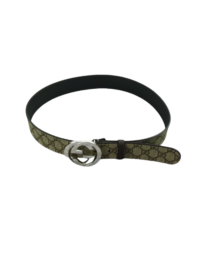1:1 quality version Double G Monogrammed Belt
