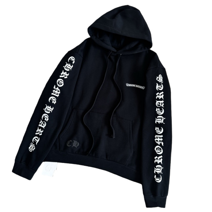 1:1 quality version Scroll Sanskrit Alphabet Print Hoodie 28755507