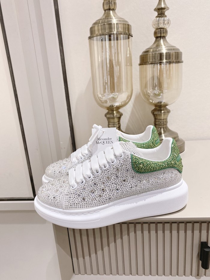 1:1 quality version All over diamonds Colorblocked sneakers for girls 11 colors