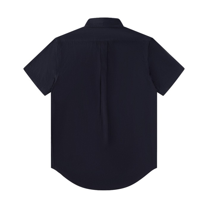 28270252 Silk Brocade Embroidered Logo lapel polo shirt 9 colors