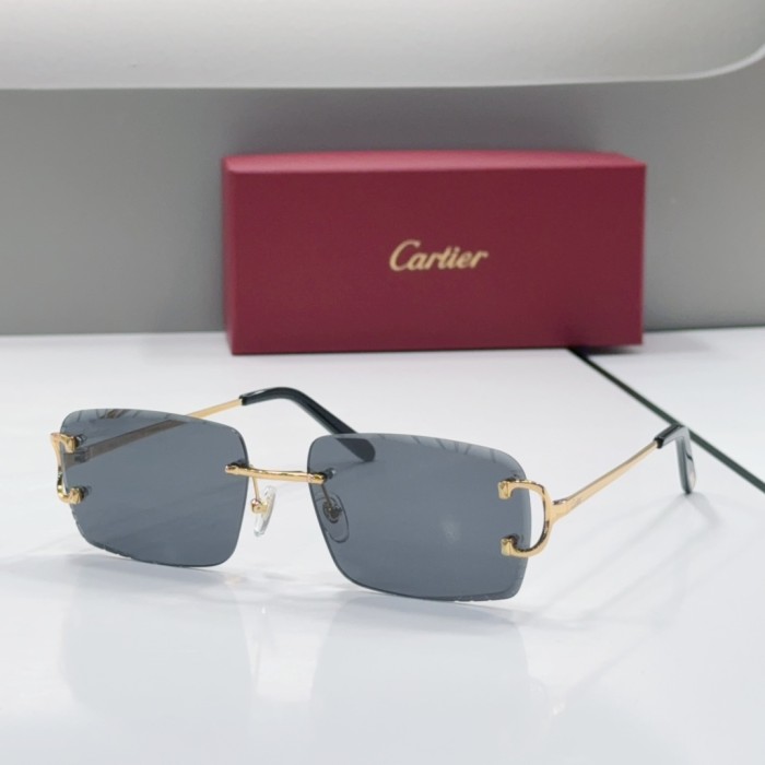 1:1 quality version Frameless Gradient Glasses 14 colors 28531490