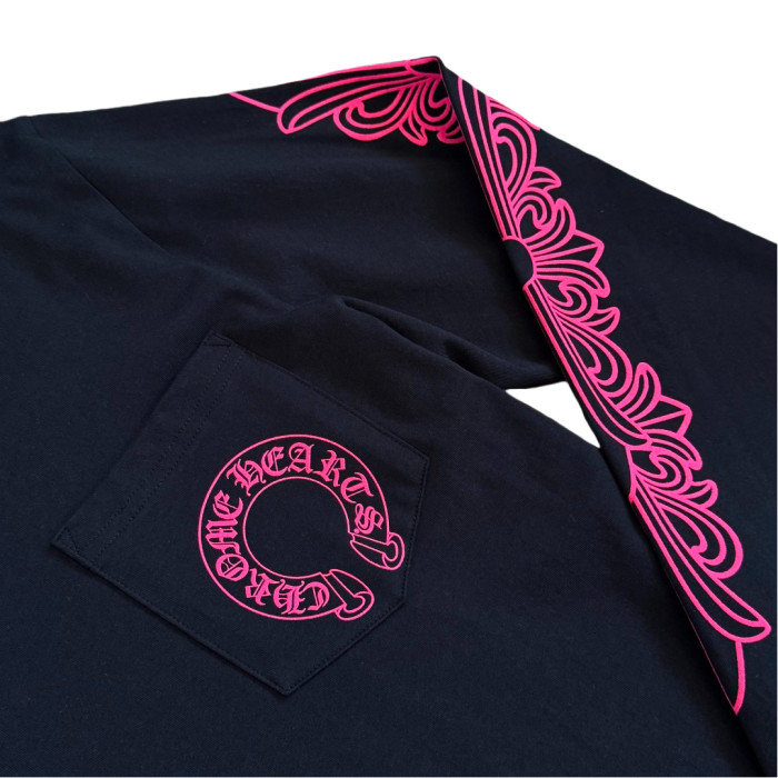 1:1 quality version Double-Sleeve Vine Print Long Sleeve T-Shirt 2 colors 28688408
