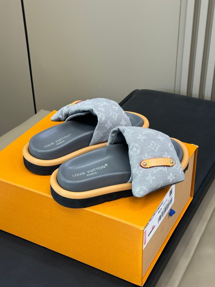 1:1 quality version 3D Logo Floral Velcro Sandals 10 colors 28661452