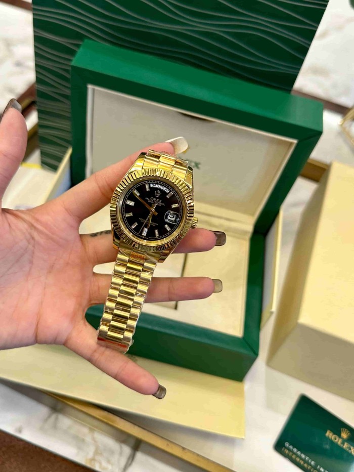 Datejust Three-Hand Rock Candy Baguette Markers Mechanical Movement Watch【Dial diameter：40mm 】2 colors 28894552