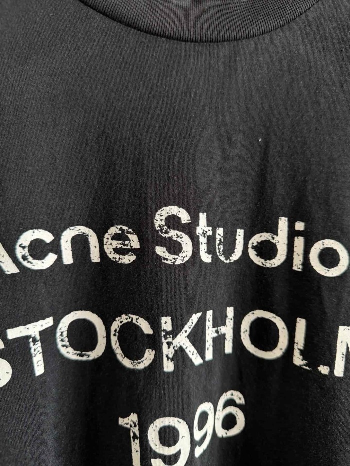 1:1 quality version Stockholm 1996 Print Washed Long Sleeve T-shirt 5 colors 29069248