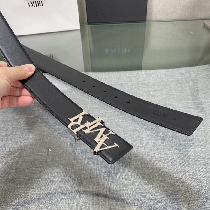 1:1 quality version Offset Letter Buckle Belt 4 colors【Width 3.8 cm】28661038