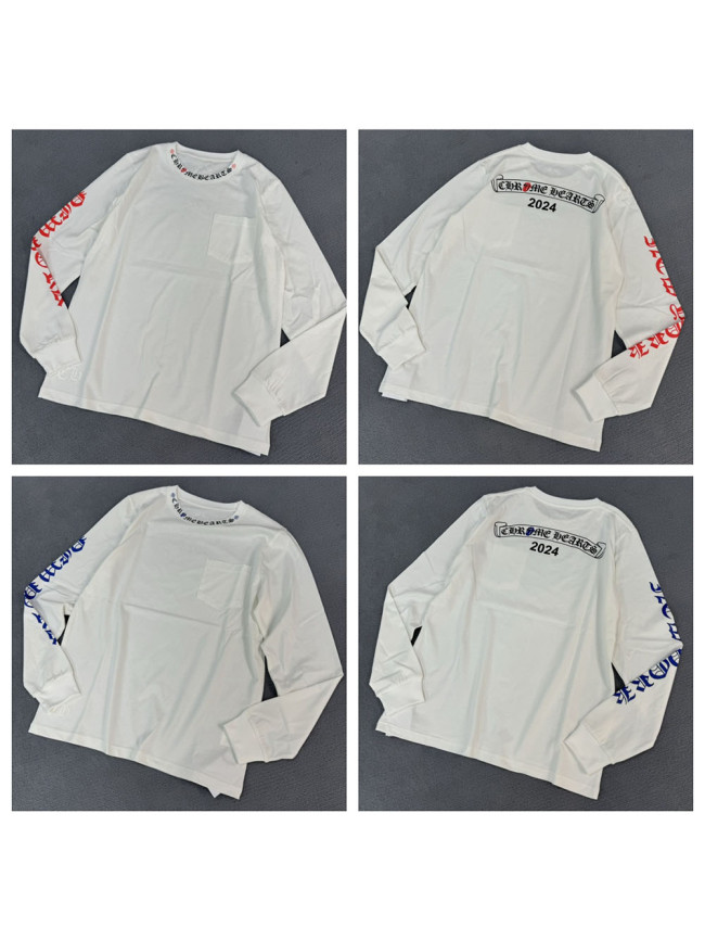 1:1 quality version 2024 Las Vegas Limited Sanskrit Flower Arm Long Sleeve T-Shirt 2 colors
