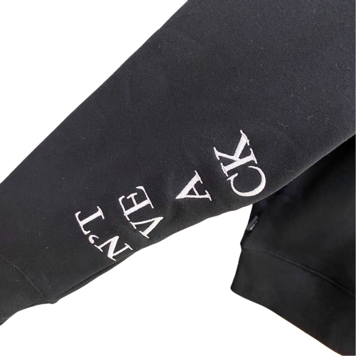 1:1 quality version Embroidered Logo Cuff Zipper Hoodie 3 colors 28746700
