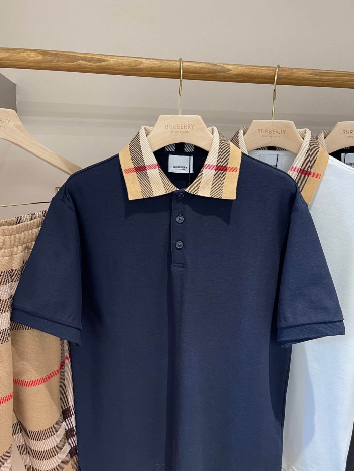 1:1 quality version Classic Check Collar Polo Tee 4 colors 29069301