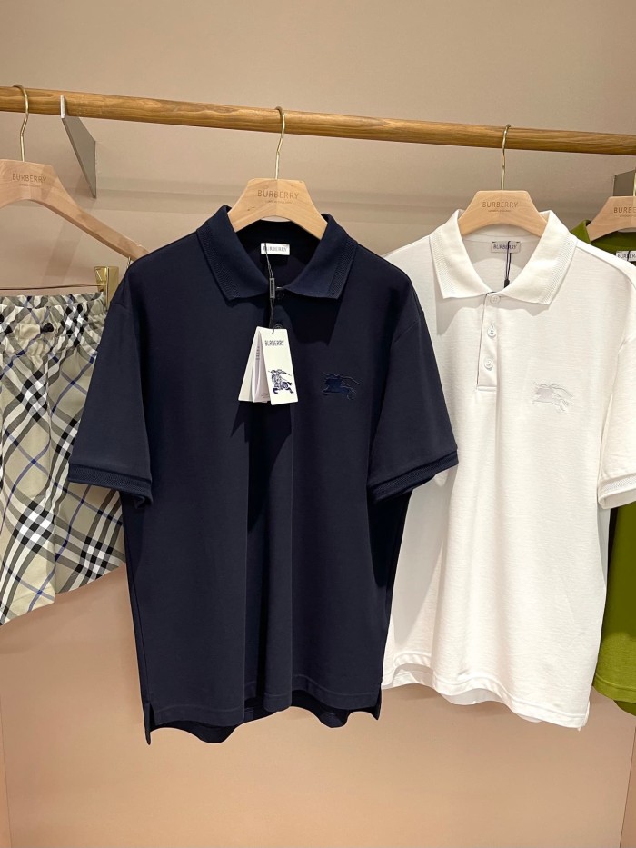 1:1 quality version Check Placket Embroidered Polo Tee 8 colors 29069300