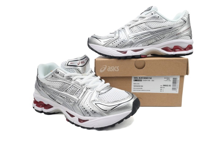 AC Gel-Kayano 14 White Pure Silver 1201A019-104