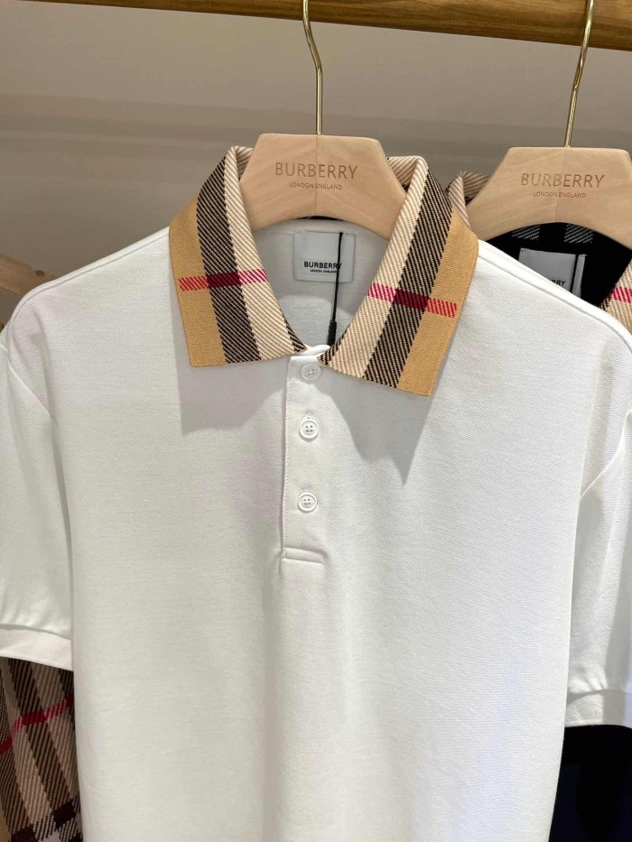 1:1 quality version Classic Check Collar Polo Tee 4 colors 29069301