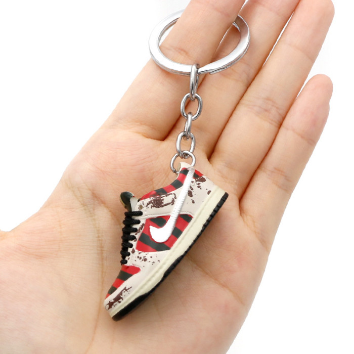 28360388 3D Sneaker Shoe Keychain 54 colors