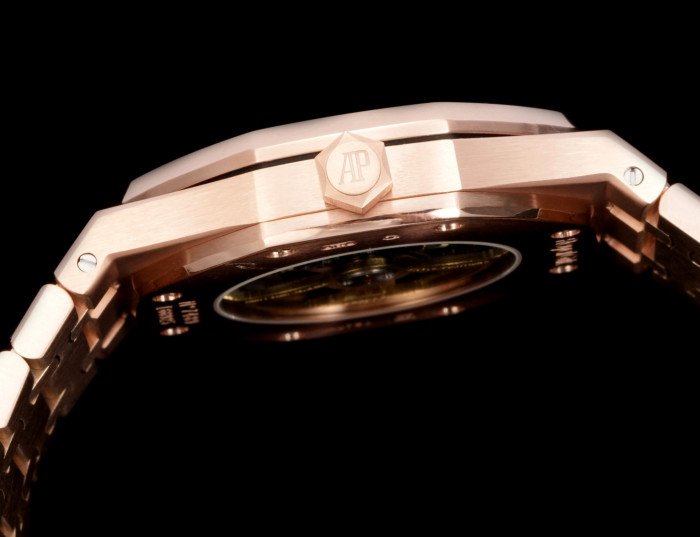 Skeleton Dial Octagonal Bezel Integrated Movement Watch 4 colors【Dial diameter：41mm 】28771372