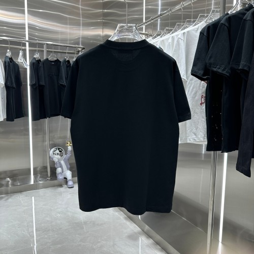 1:1 quality version Neckline Cross Letter tee 2 colors